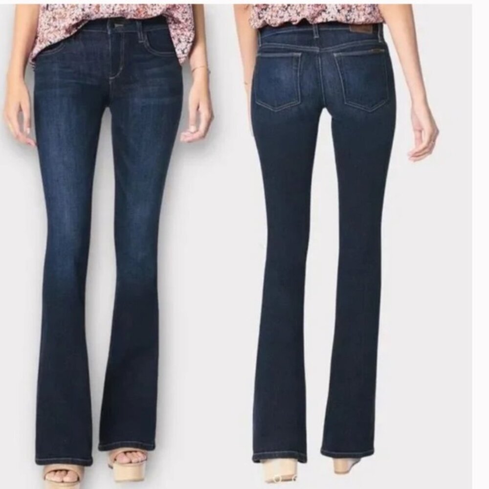 Joe's Jeans The Visionnaire Boot Leg Stretch Mid Rise Skinny Jean Pants Dark 28